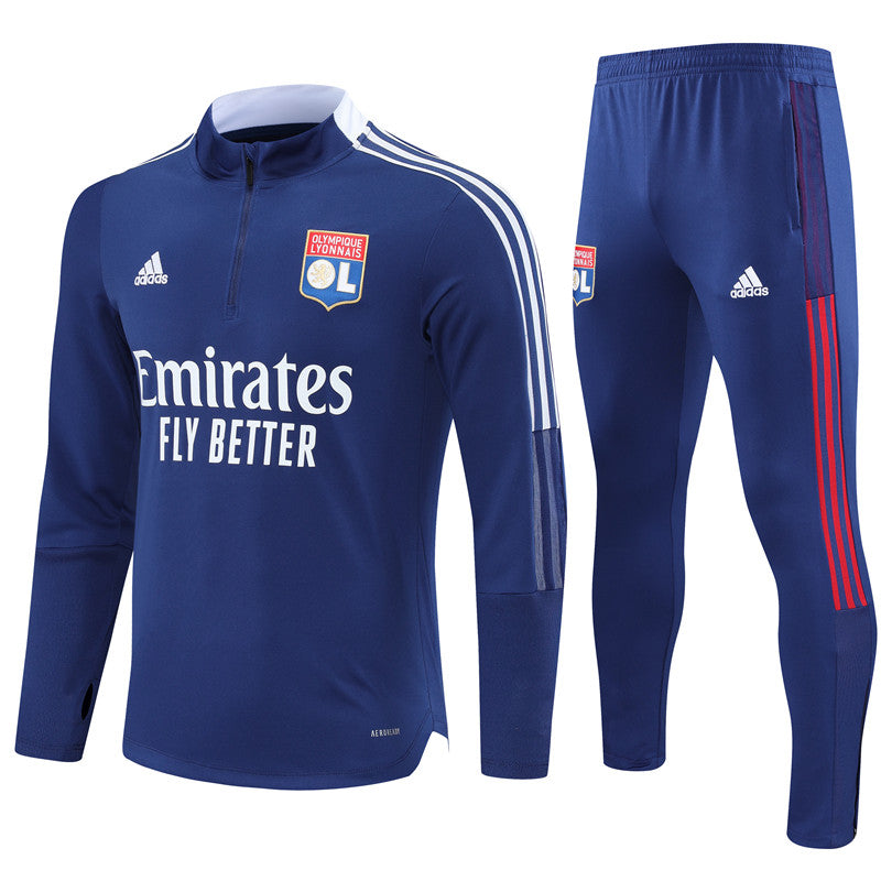 Olympique Lyon 23/24 - Tracksuit - 1/2 Zip