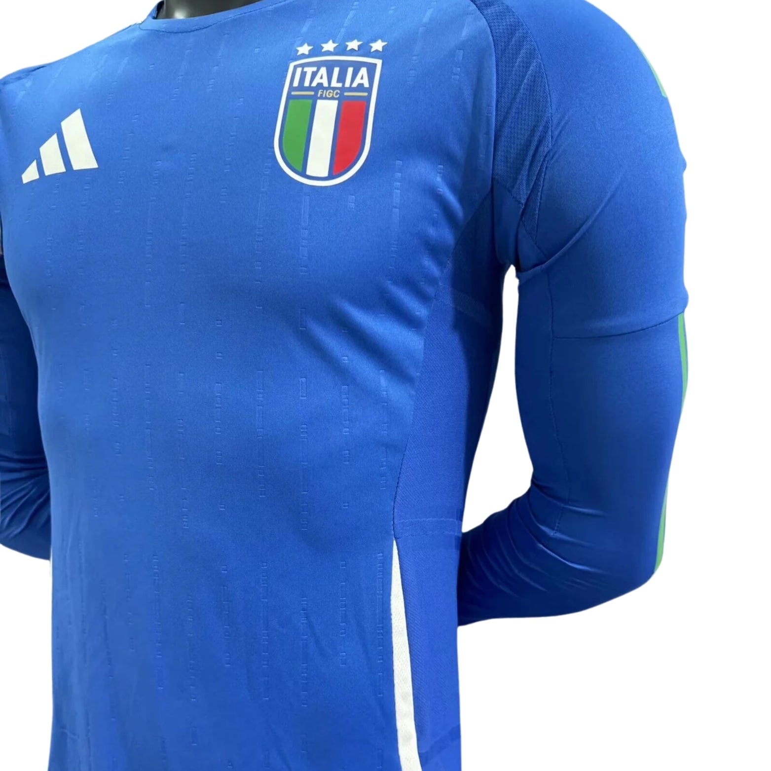 Italy Home 24/25 - Long Sleeve - Player Version - Euro 2024