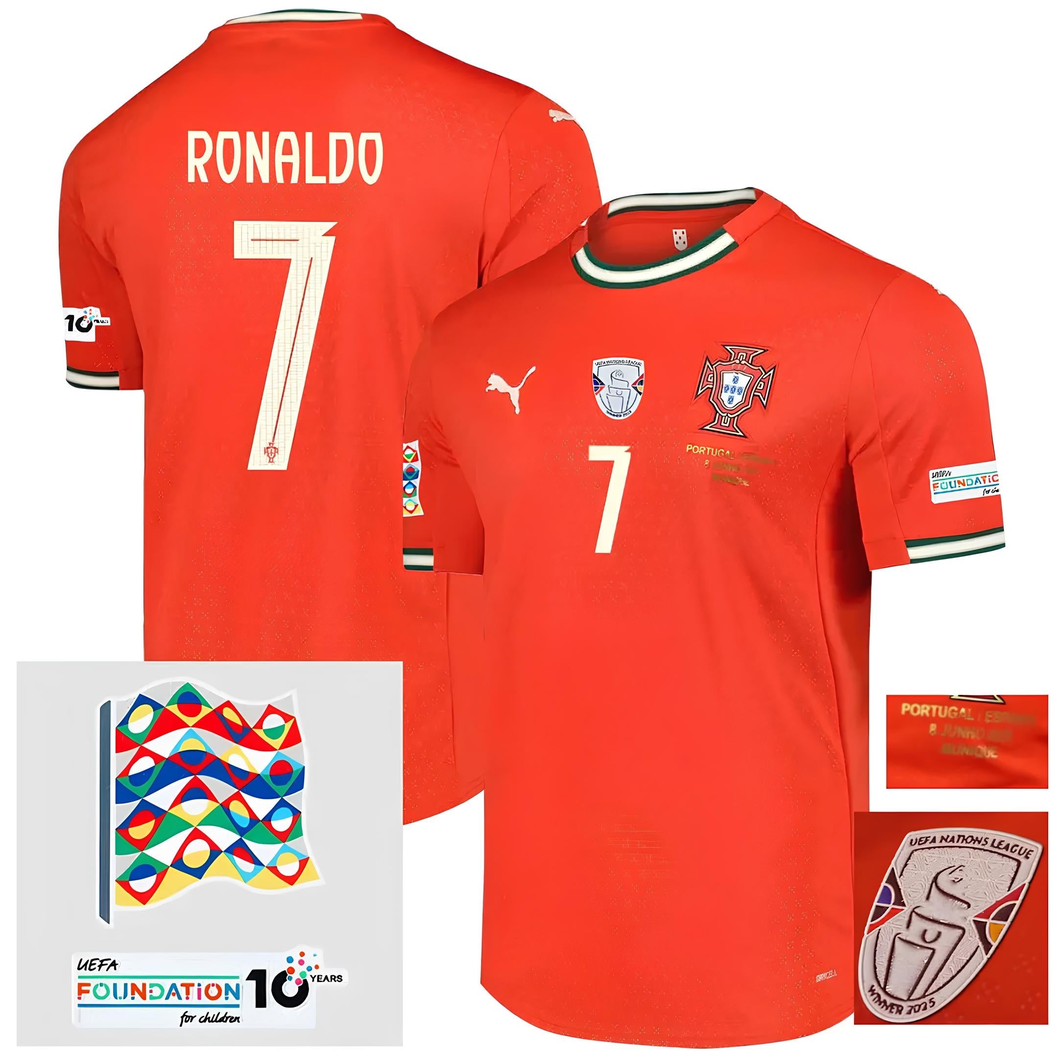 Portugal Home 25/26 - Final da Liga das Nações - Ronaldo 7