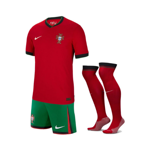 Kids Kit - Portugal Home 24/25 - Euro 2024