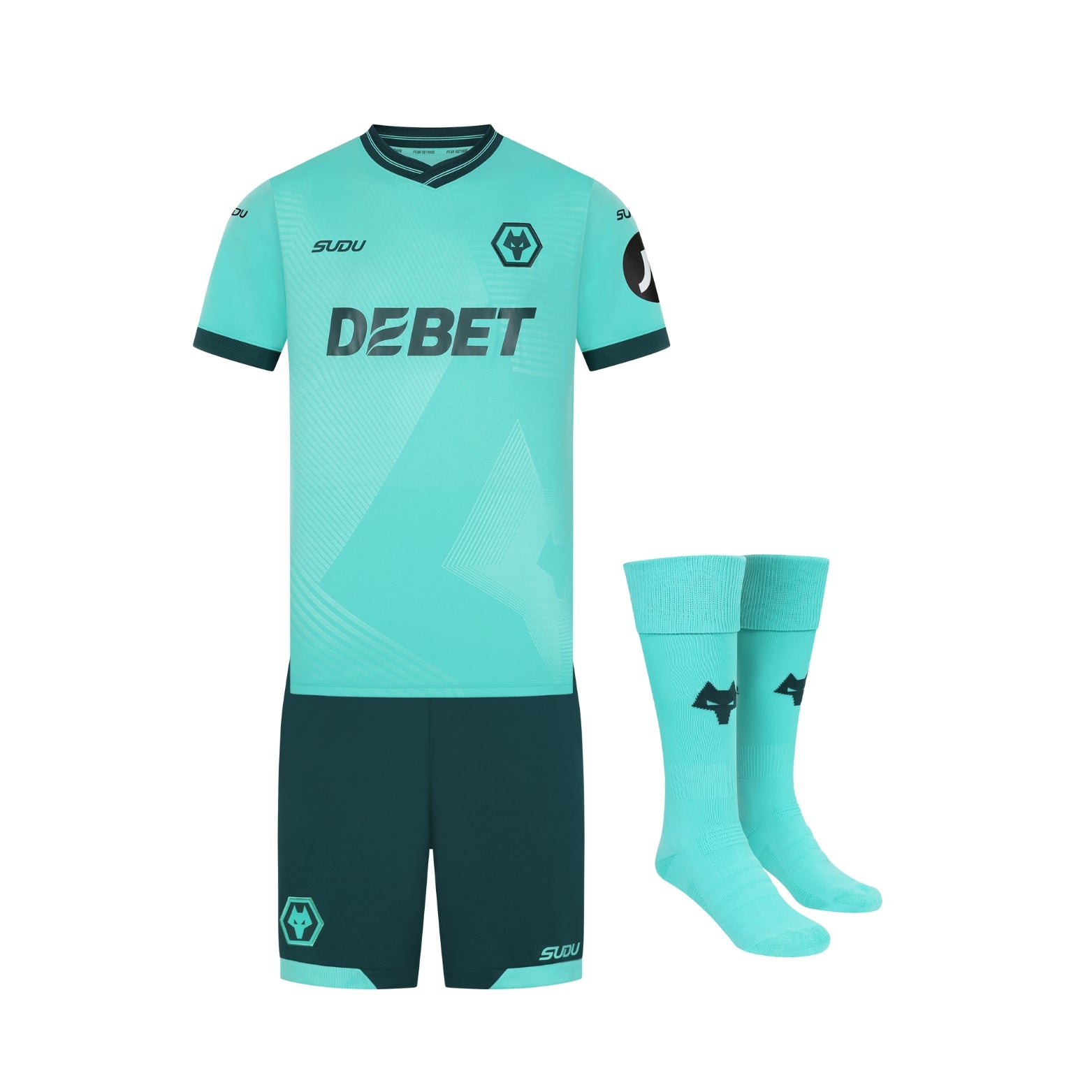 Kids Kit - Wolves Away 25/26