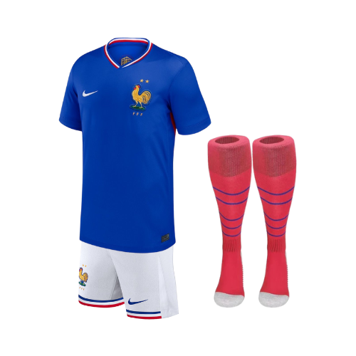 Kids Kit - France Home 24/25 - Euro 2024