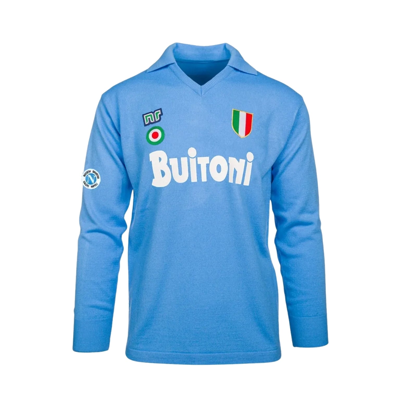 Napoli Home 87/88 - Long Sleeve