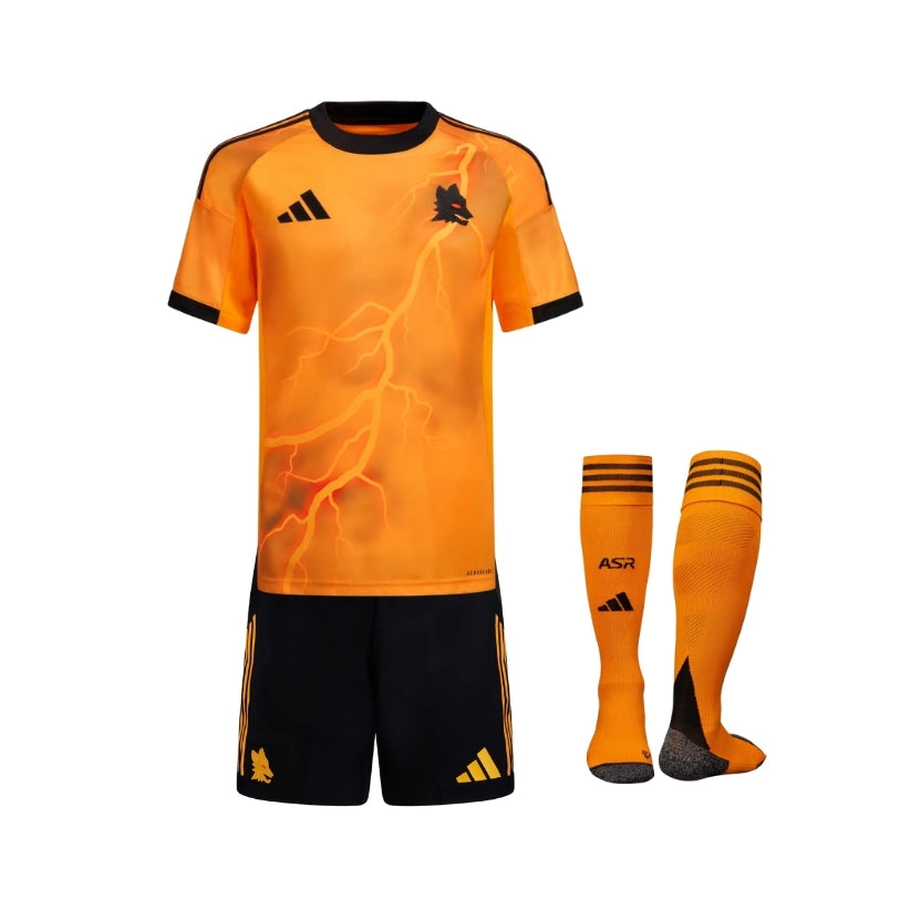 Kids Kit - AS Roma Away 25/26