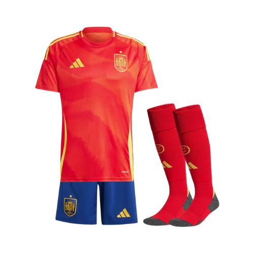 Kids Kit - Spain Home 24/25 - Euro 2024