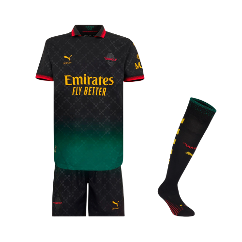 Kids Kit - AC Milan Fourth 24/25