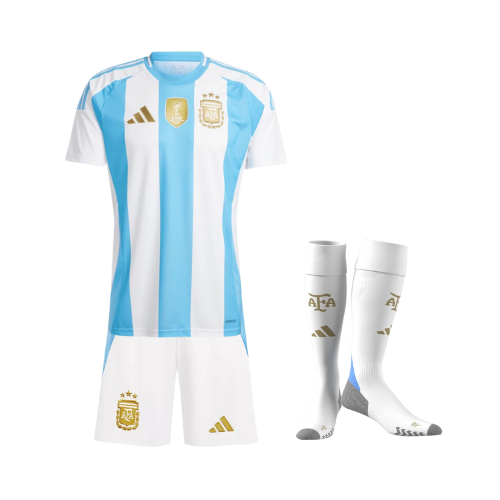 Kids Kit - Argentina Home 24/25 - Copa América 2024