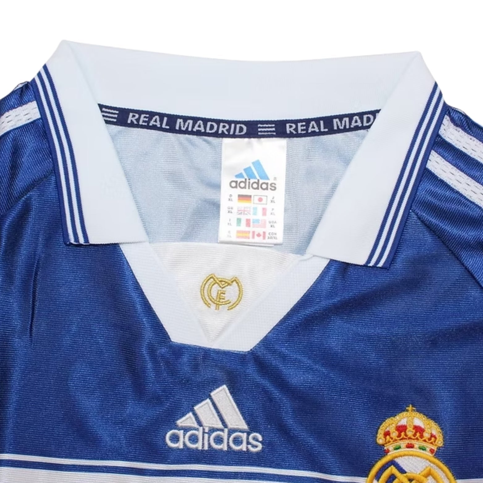Real Madrid Away 98/99 - Long Sleeve