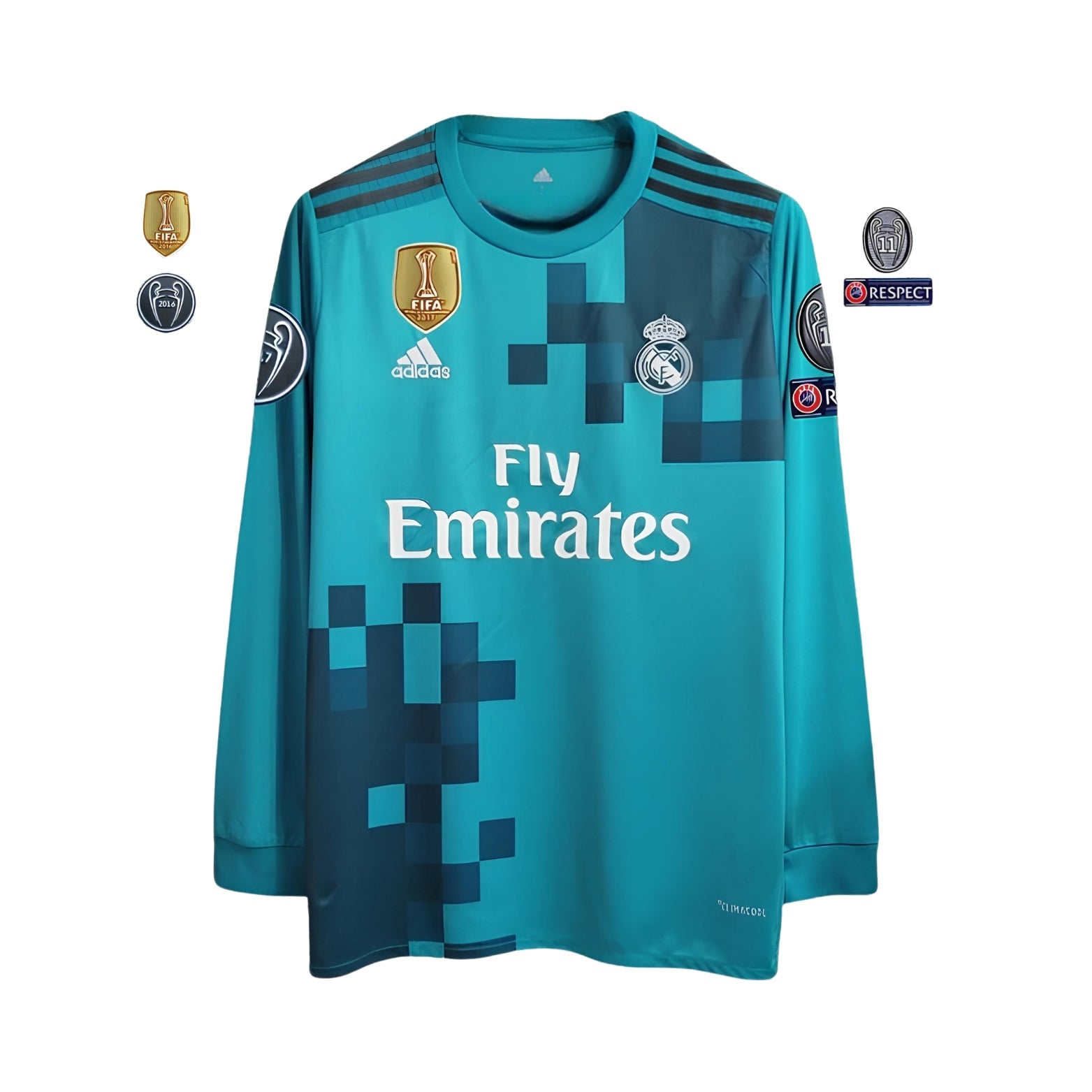 Real Madrid Third 17/18 - Liga dos Champions - Long Sleeve