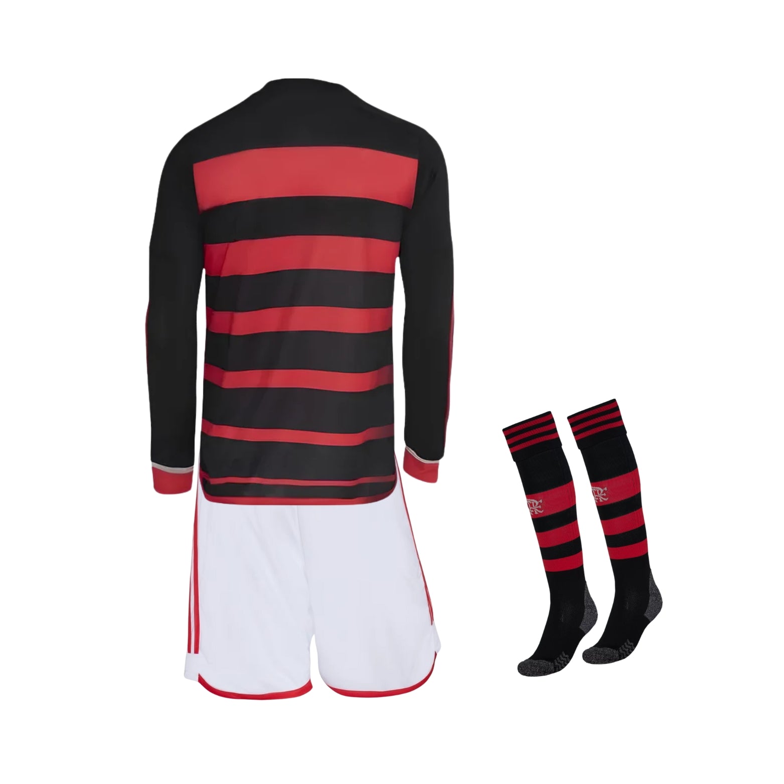 Kids Kit - Flamengo Home 24/25 - Long Sleeve