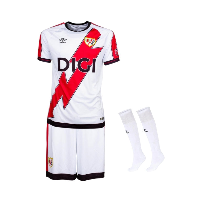 Kids Kit - Rayo Vallecano Home 25/26