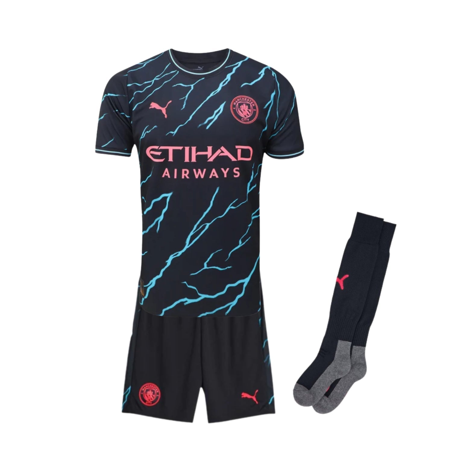 Kids Kit - Manchester City Third 23/24
