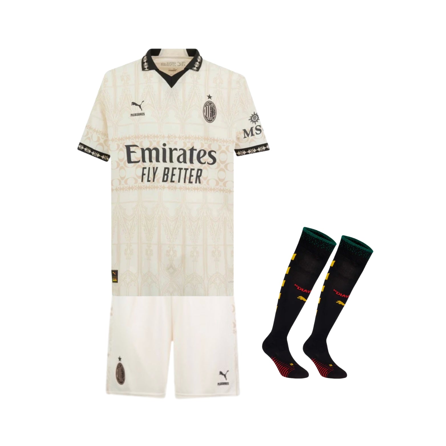 Kids Kit - AC Milan Fourth 23/24
