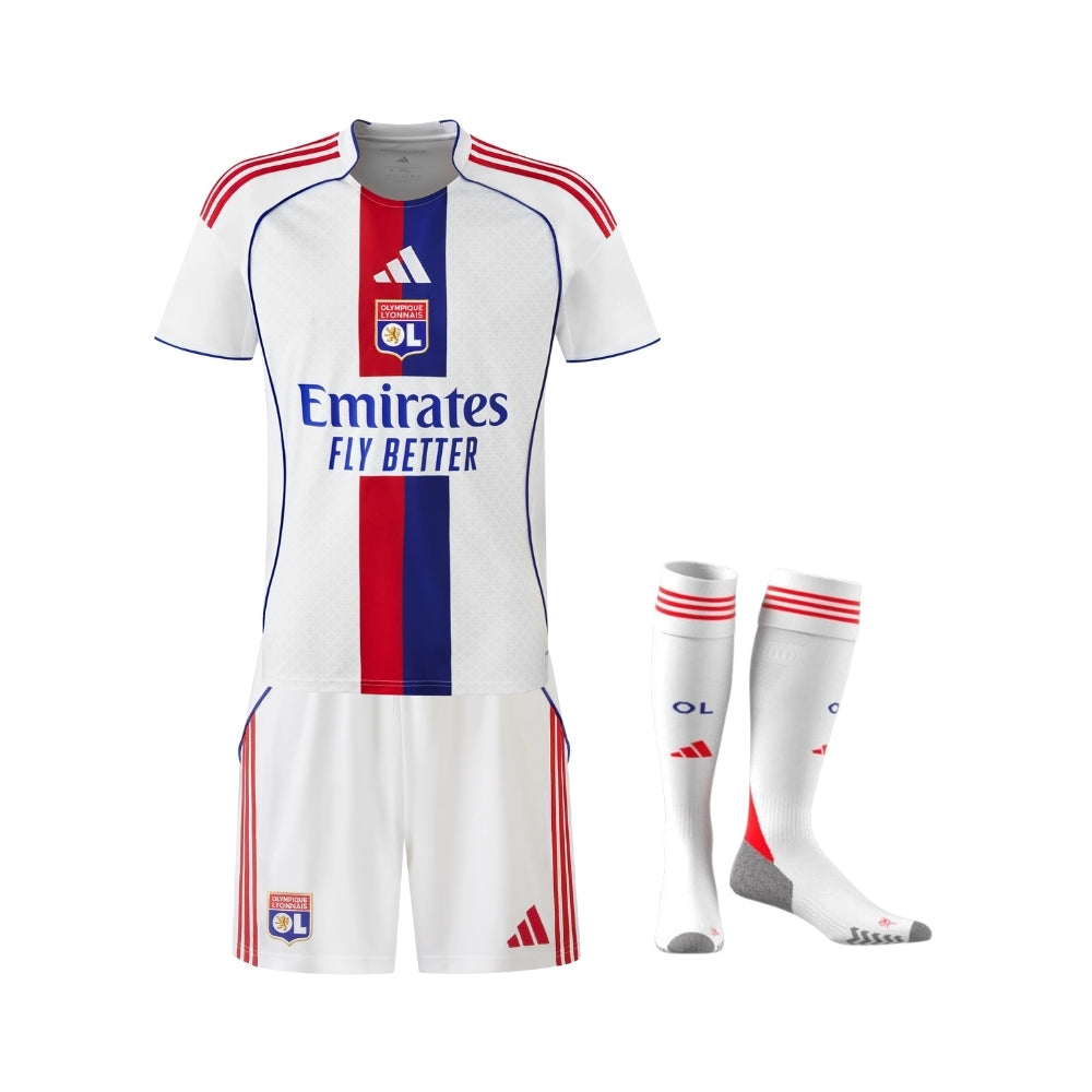 Kids Kit - Olympique Lyon Home 25/26