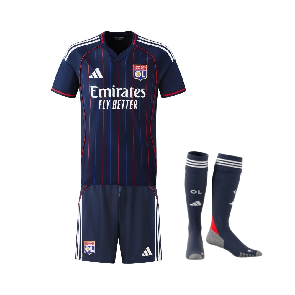Kids Kit - Olympique Lyon Away 25/26