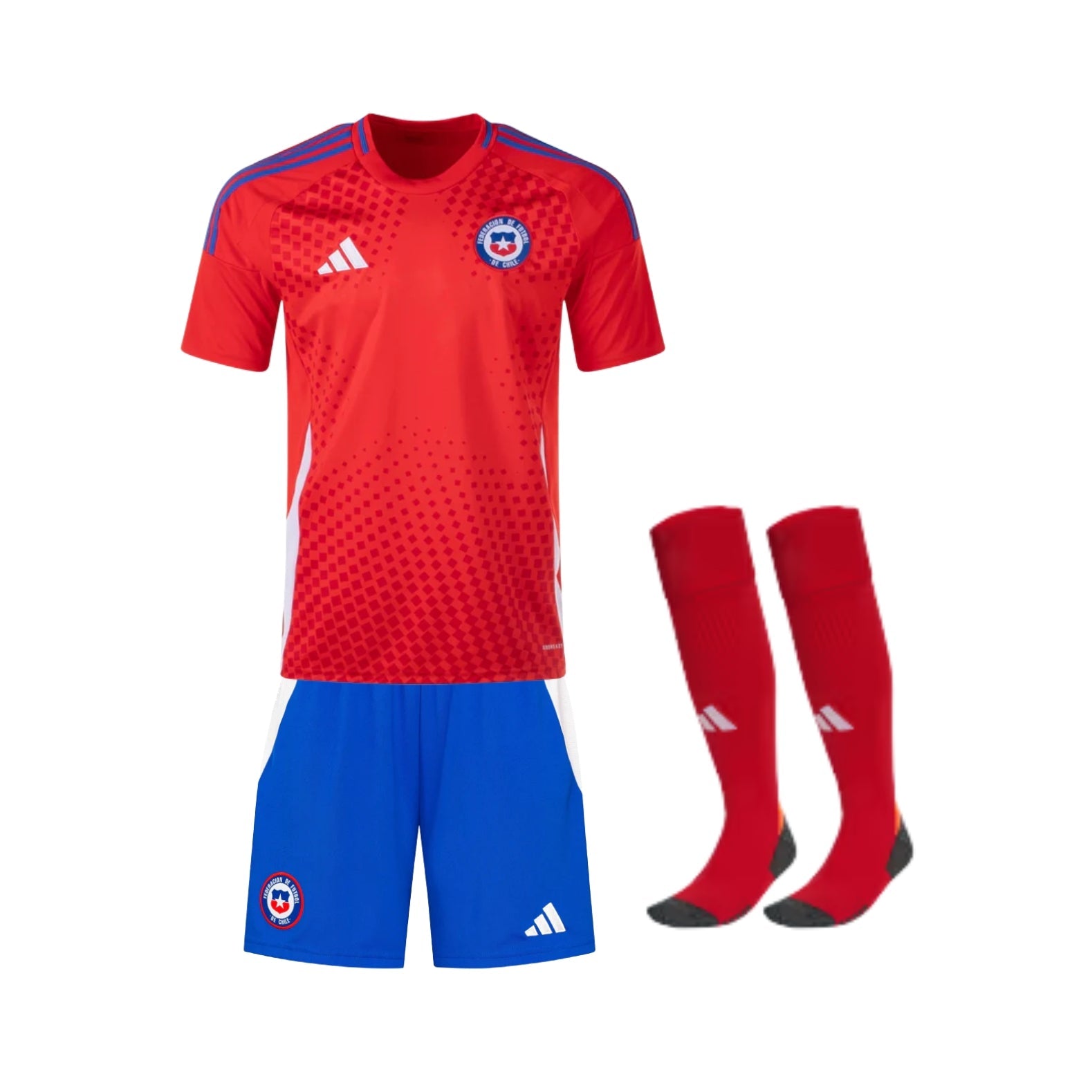 Kids Kit - Chile Home 24/25 - Copa América 2024