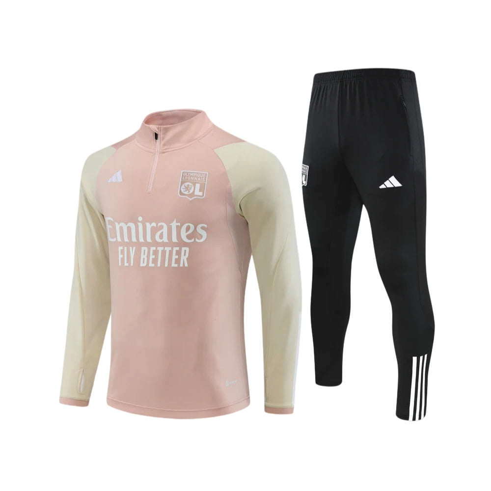 Olympique Lyon 23/24 - Tracksuit 1/2 Zip