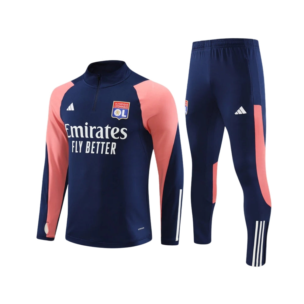 Olympique Lyon 23/24 - Tracksuit 1/2 Zip