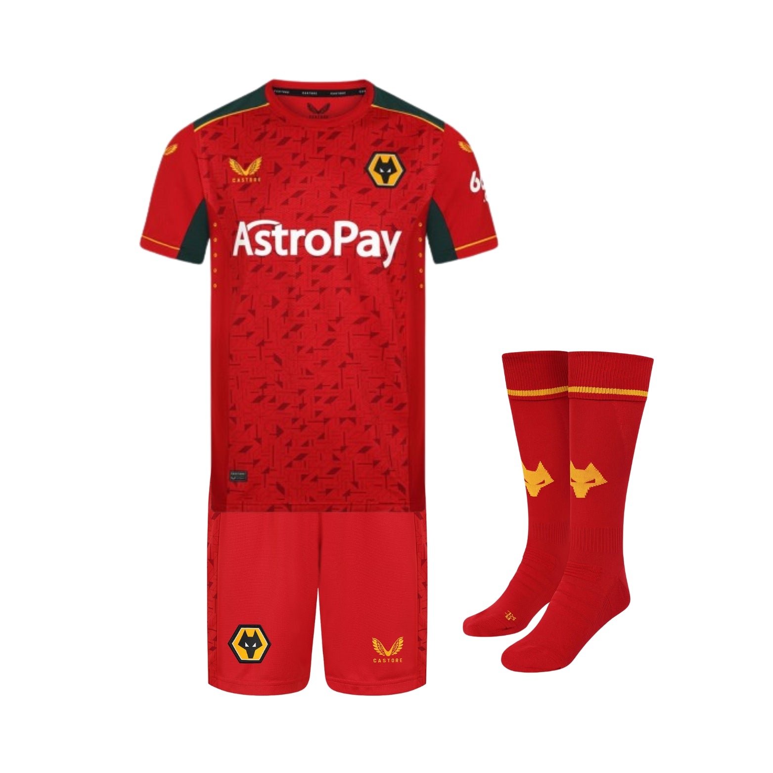 Kids Kit - Wolves Away 23/24