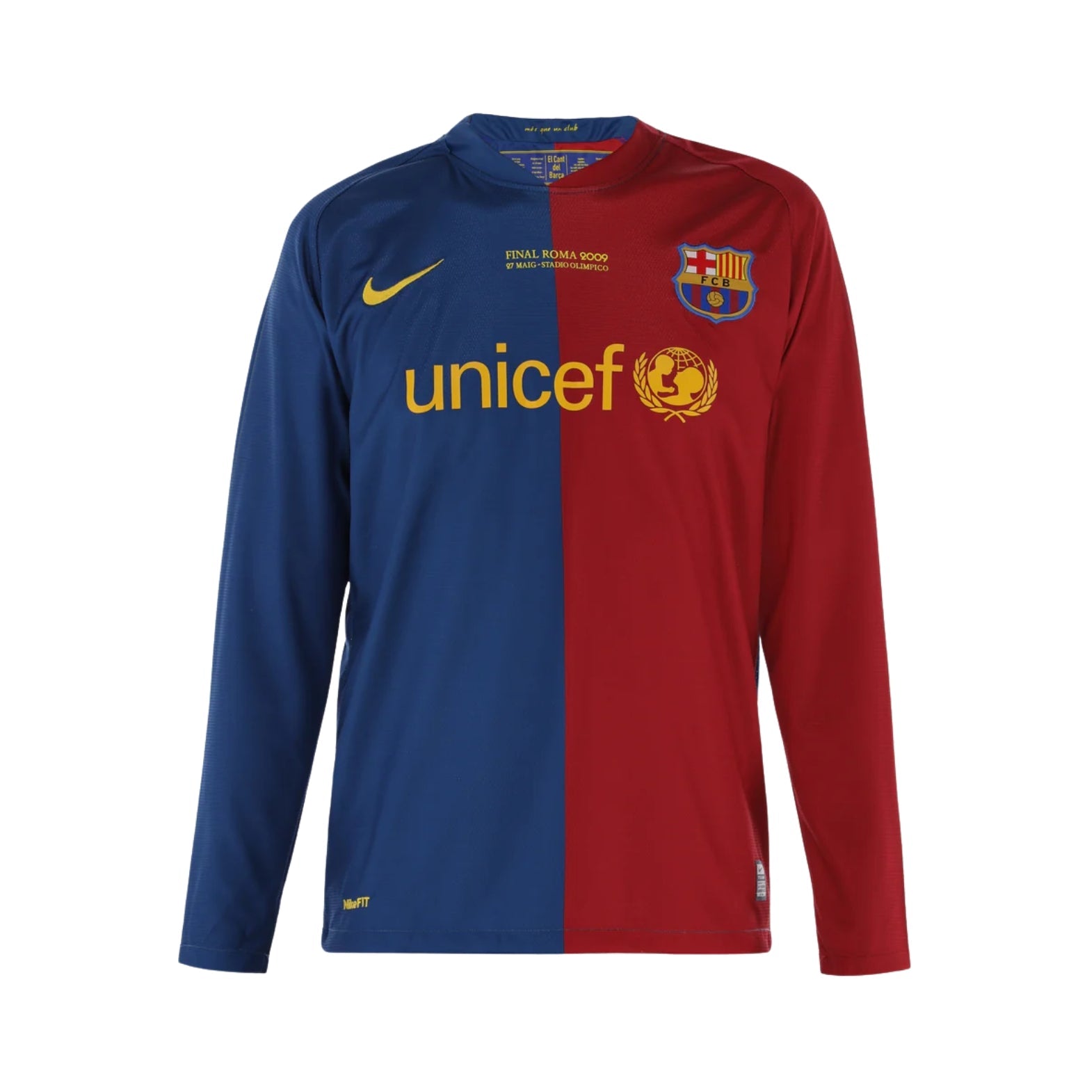 Barcelona Home 08/09 - Champions League Final - Long Sleeve