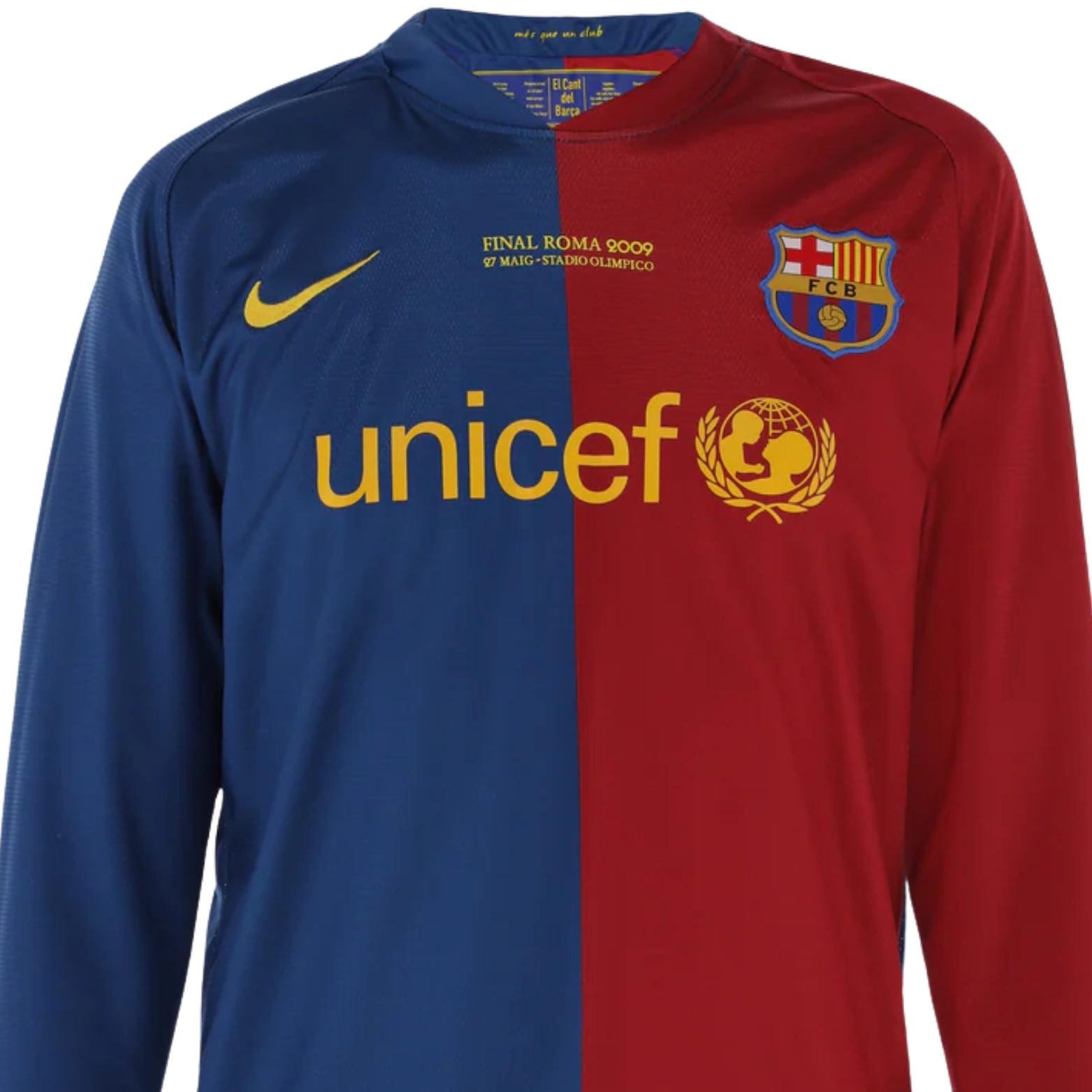 Barcelona Home 08/09 - Champions League Final - Long Sleeve