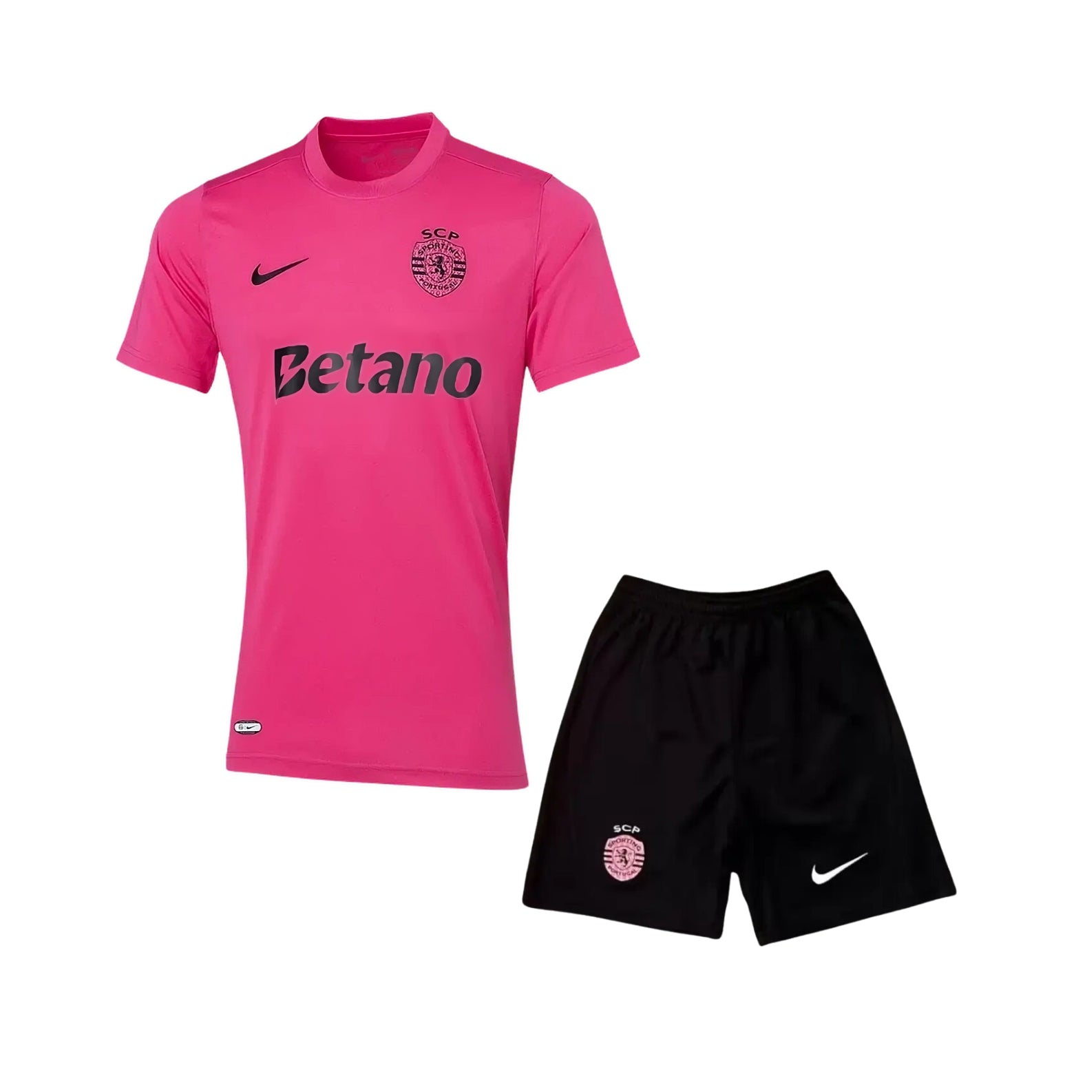 Kids Kit - Sporting Special Edition "Pink October" 24/25 - Back-to-back Champions Edition