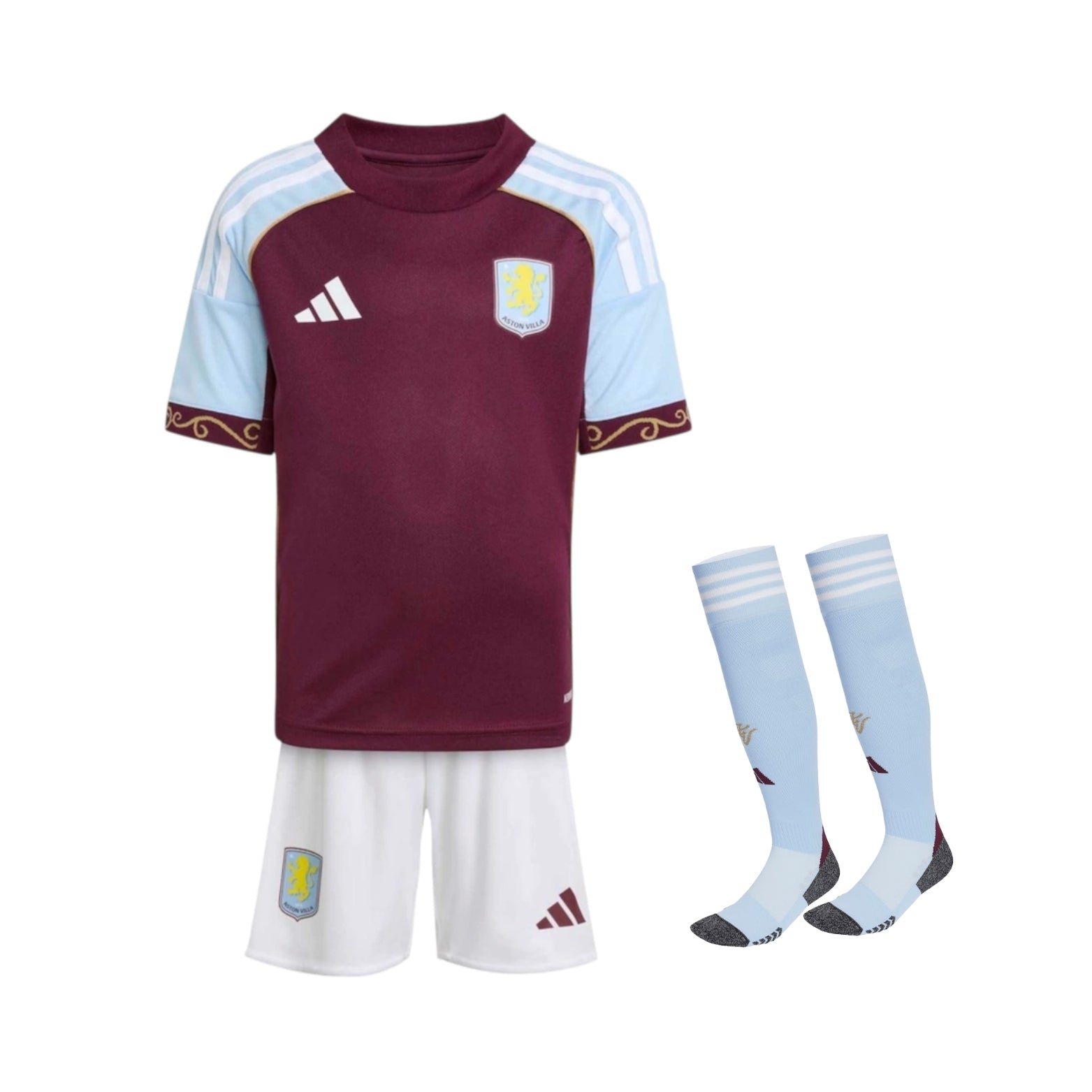Kids Kit - Aston Villa Home 25/26