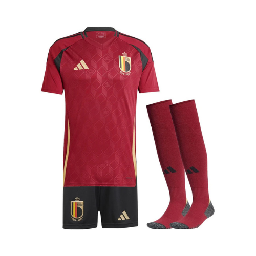 Kids Kit - Belgium Home 24/25 - Euro 2024
