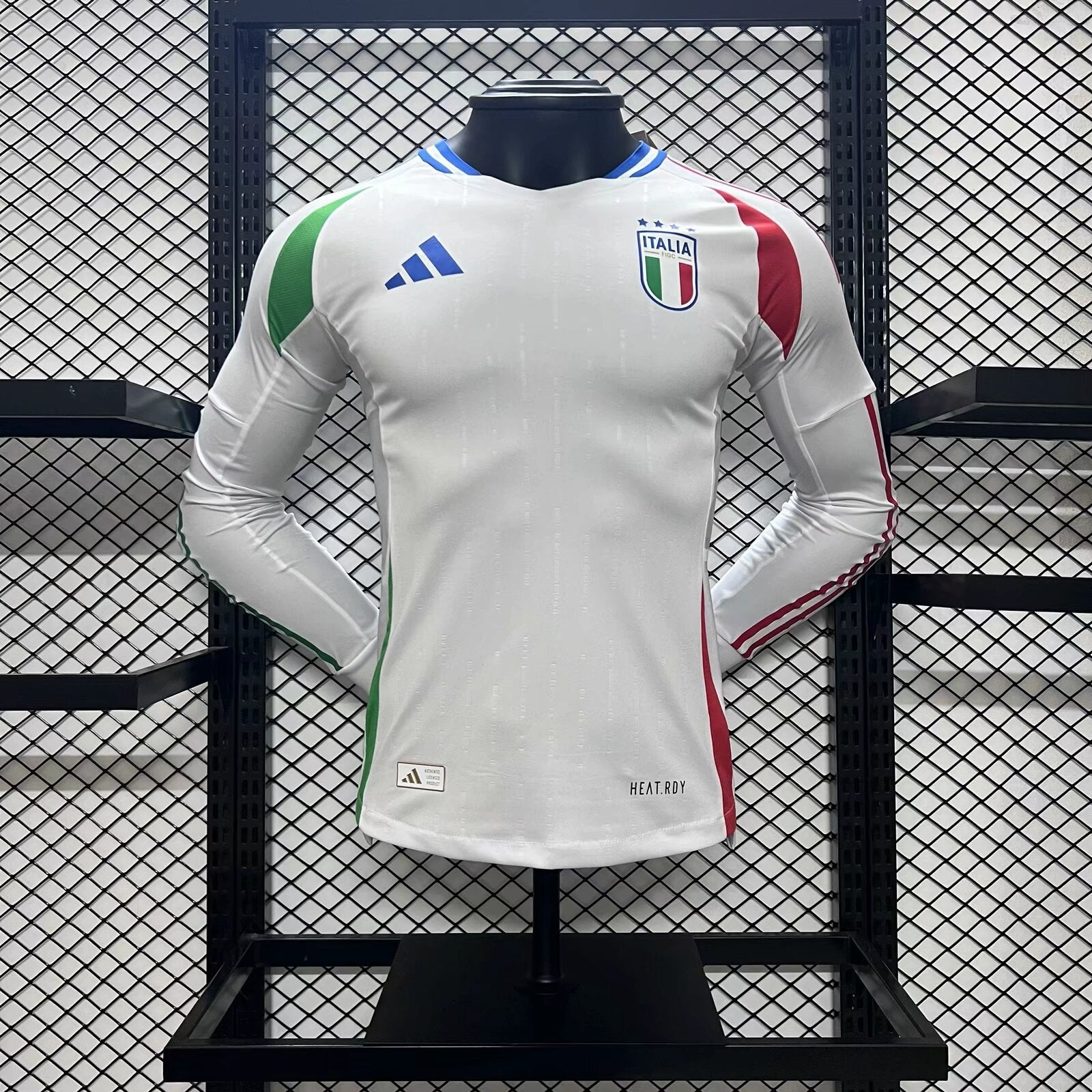 Italy Away 24/25 - Long Sleeve - Player Version - Euro 2024