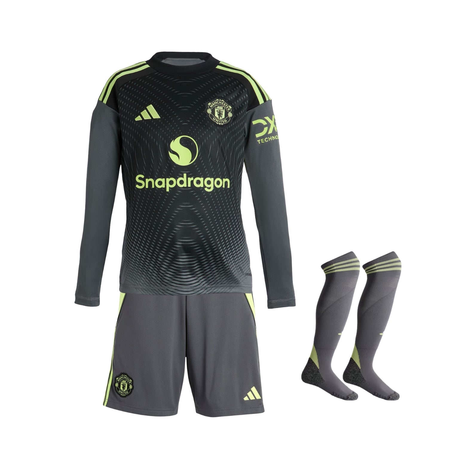 Kids Kit - Manchester United Goalkeeper 25/26 - Long Sleeve