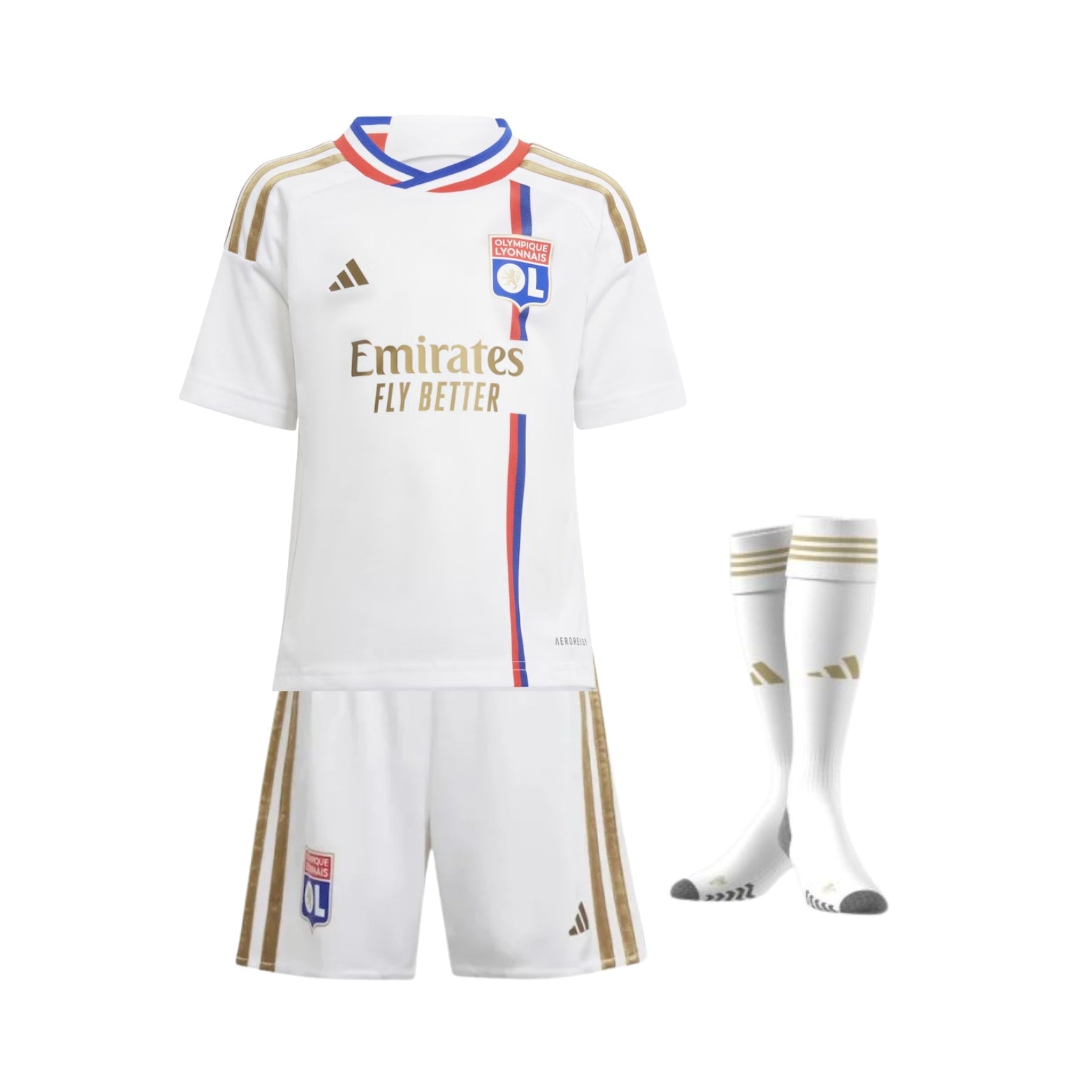 Kids Kit - Olympique Lyon Home 23/24