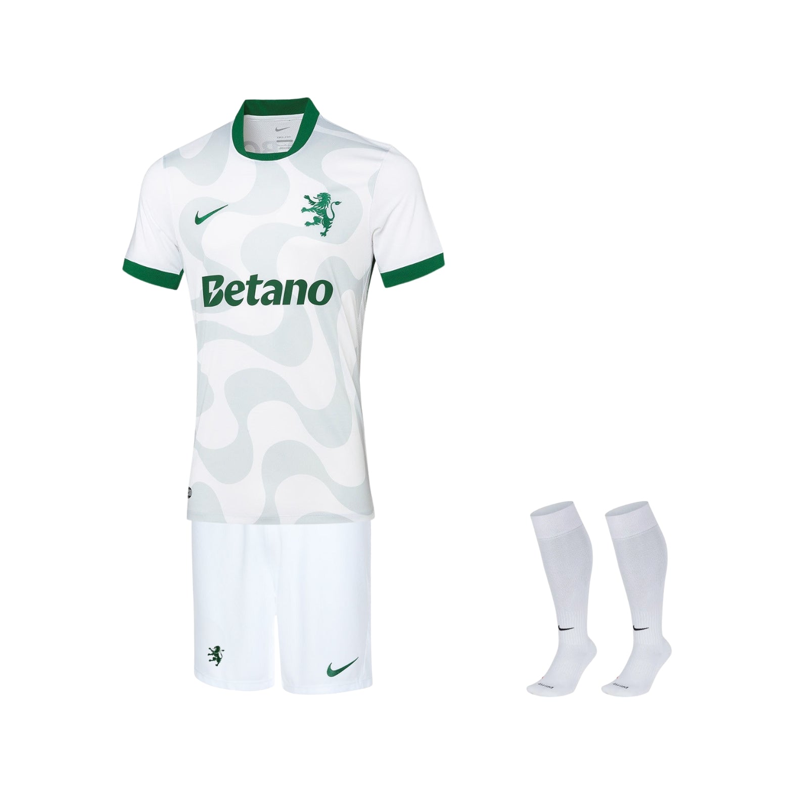 Kids Kit - Sporting Away White 25/26
