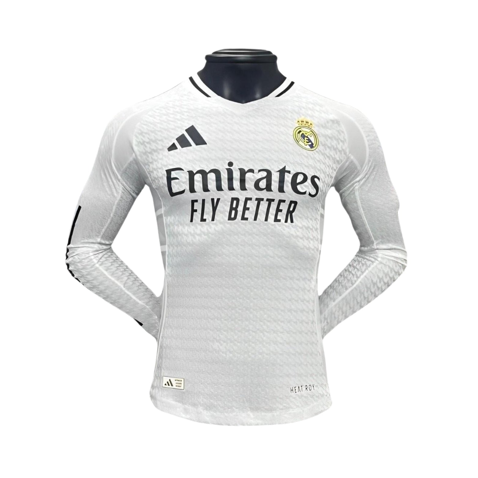 Real Madrid Home 24/25 - Player Version - Long Sleeve
