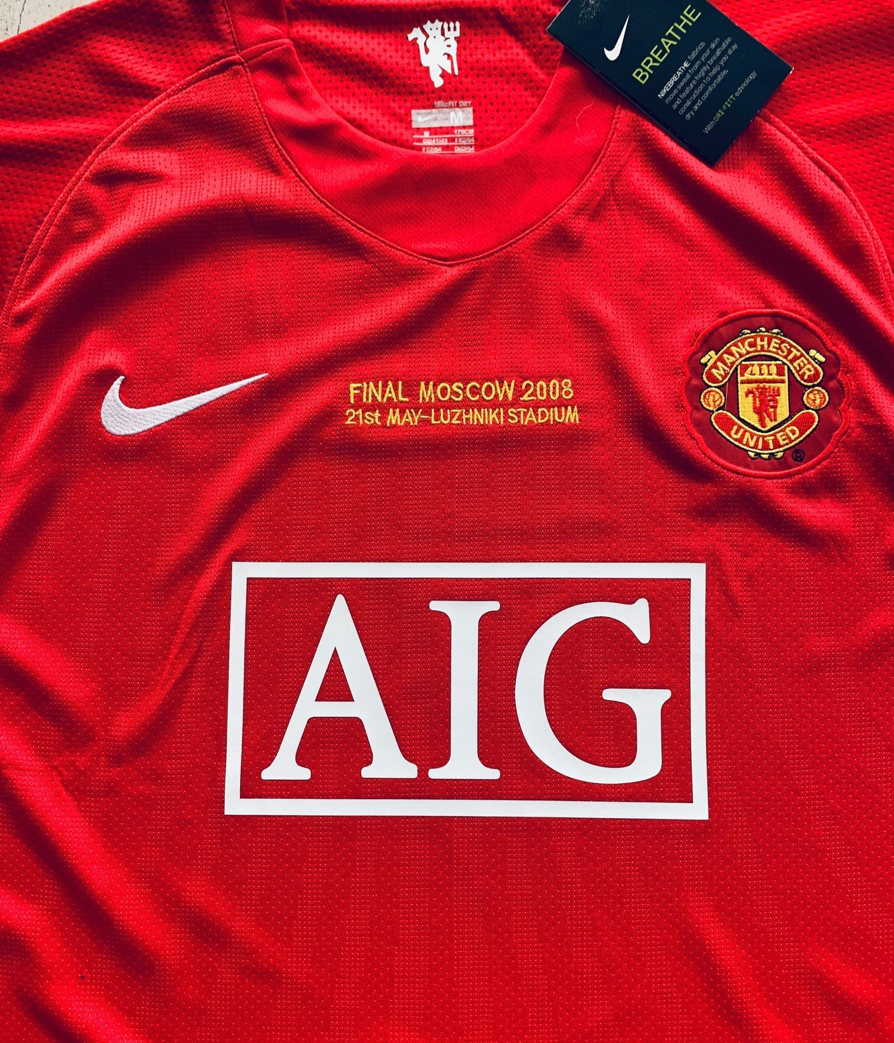 Manchester United Home 07/08 - Champions League Final - Long Sleeve - Ronaldo 7