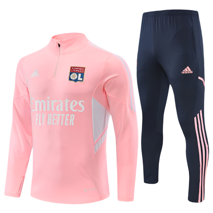 Olympique Lyon 23/24 - Tracksuit - 1/2 Zip
