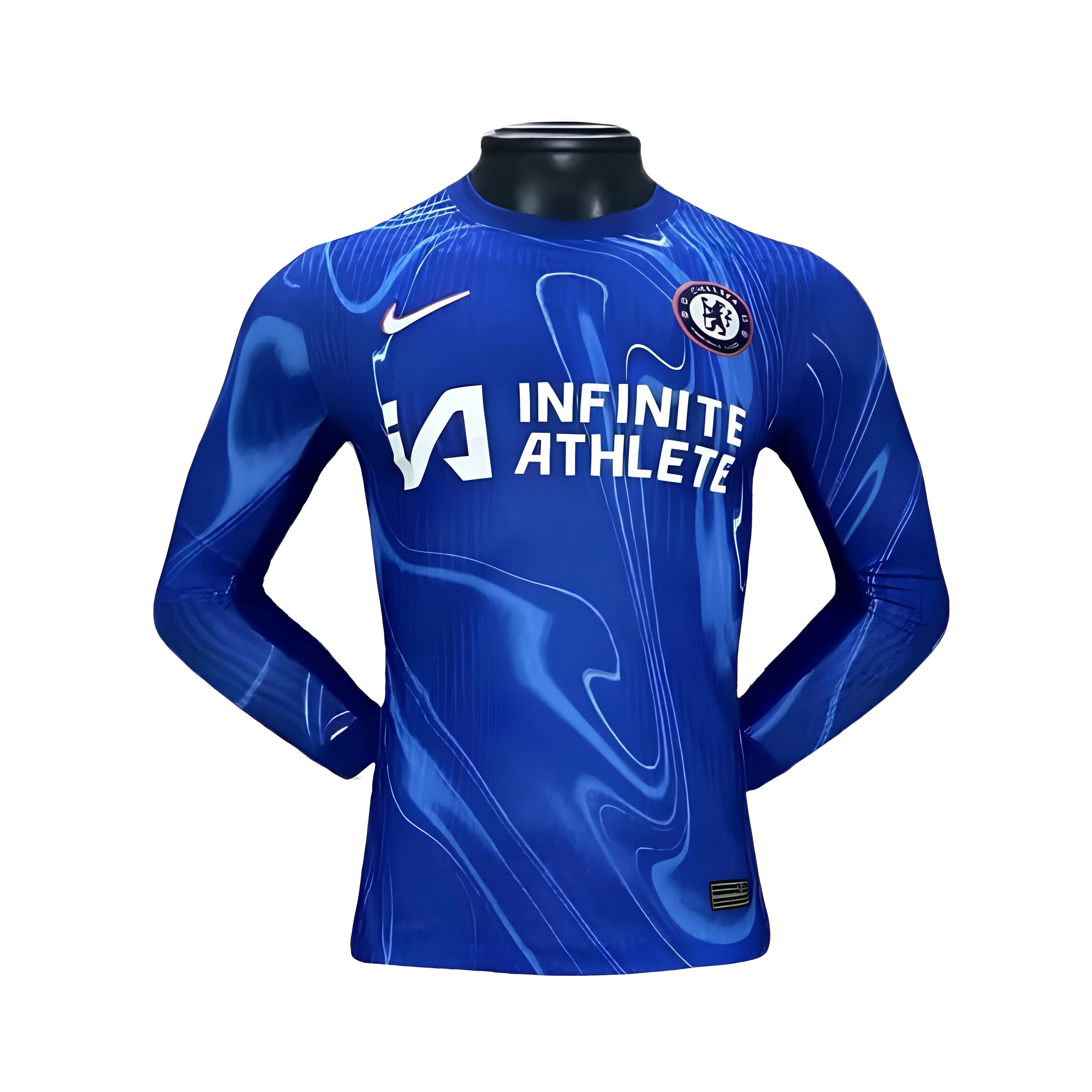 Chelsea Home 24/25 - Player Version - With Sponsor - Long Sleeve