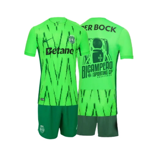 Kids Kit - Sporting Third 24/25 - Back-to-back Champions Edition