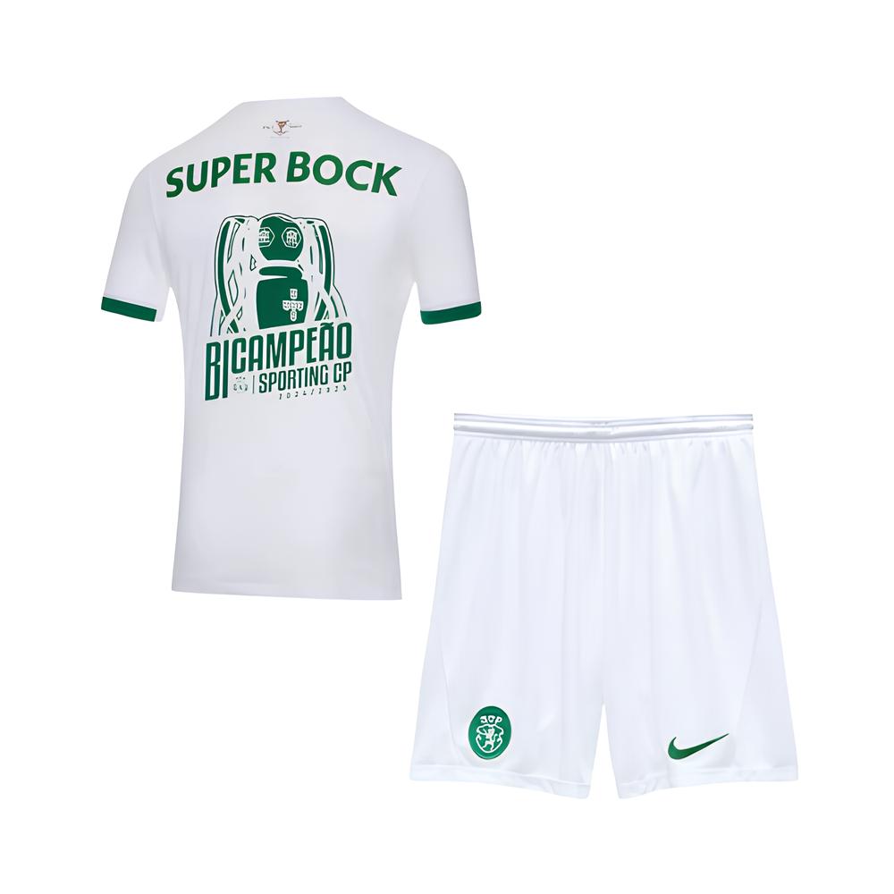 Kids Kit - Sporting Away 24/25 - Back-to-back Champions Edition