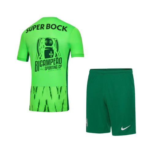 Kids Kit - Sporting Third 24/25 - Back-to-back Champions Edition