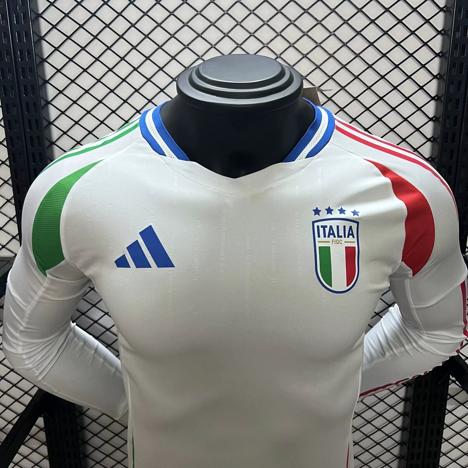 Italy Away 24/25 - Long Sleeve - Player Version - Euro 2024