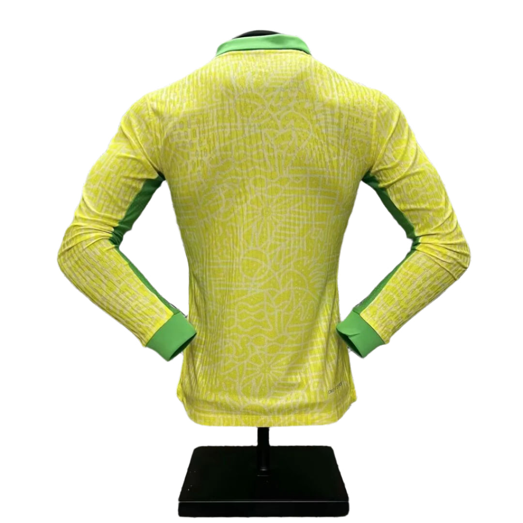 Brazil Home 24/25 - Long Sleeve - Player Version - Copa América 2024