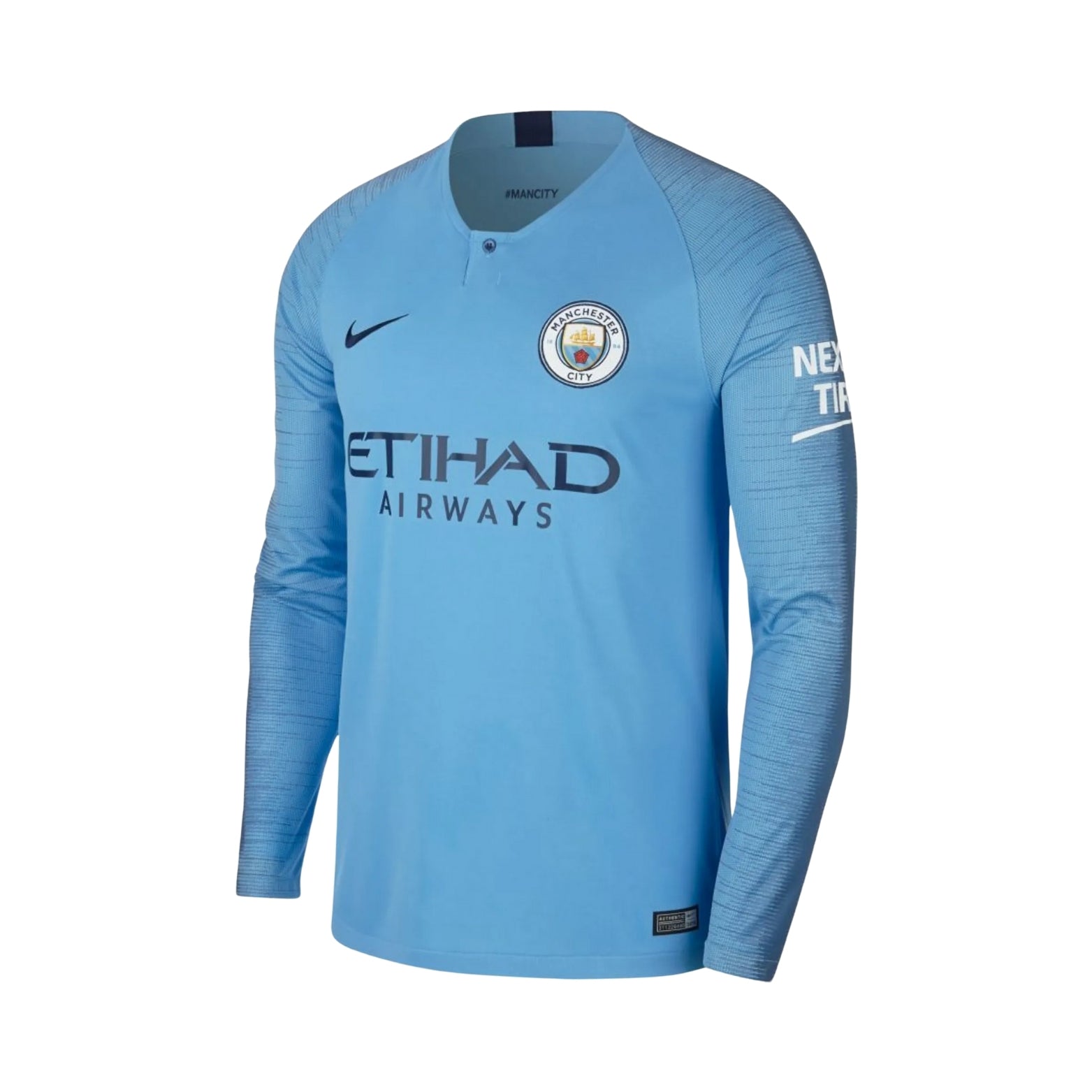 Manchester City Home 18/19 - Long Sleeve