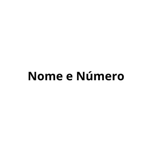 Personalisation - Nome e Número