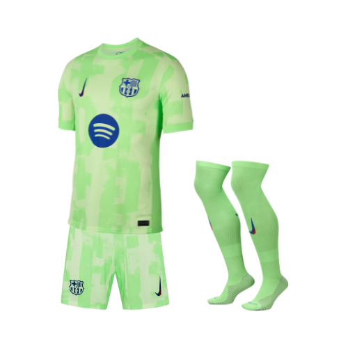 Kids Kit - Barcelona Third 24/25
