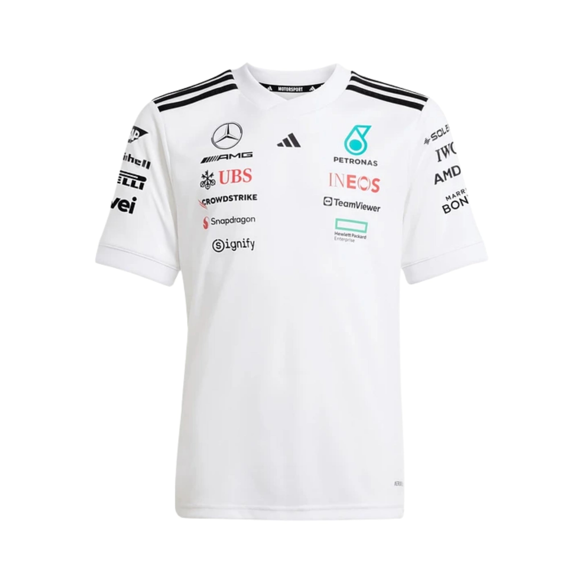 T-Shirt Mercedes AMG Petronas F1 2025 - White