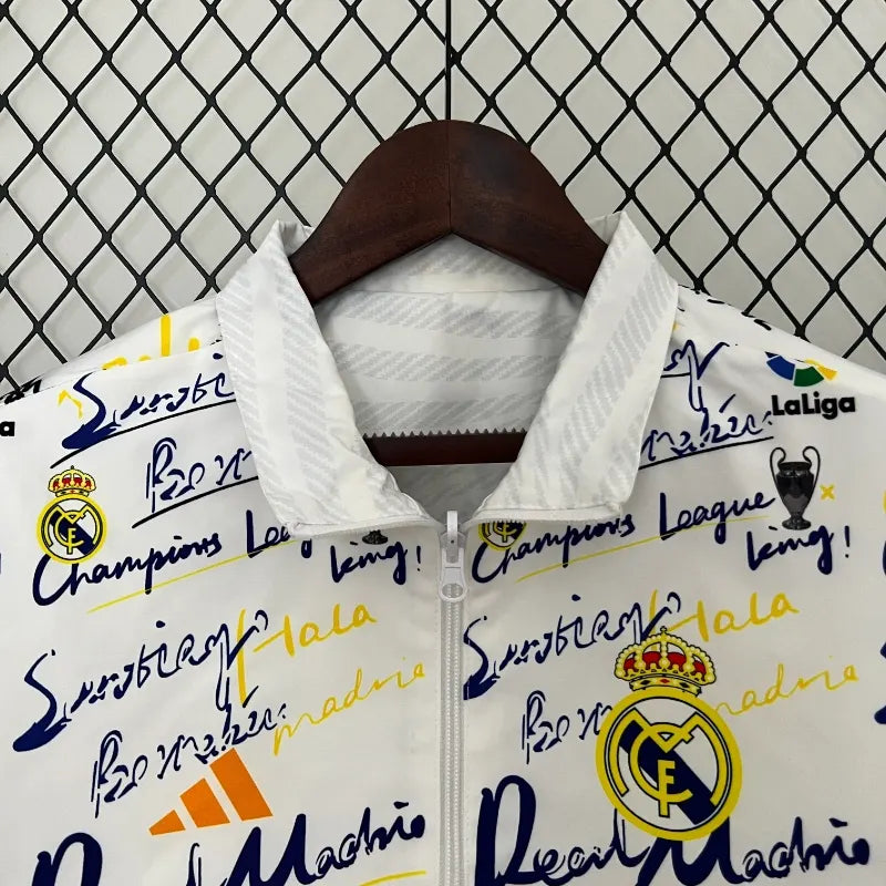 Windbreaker Reversible - Real Madrid 24/25