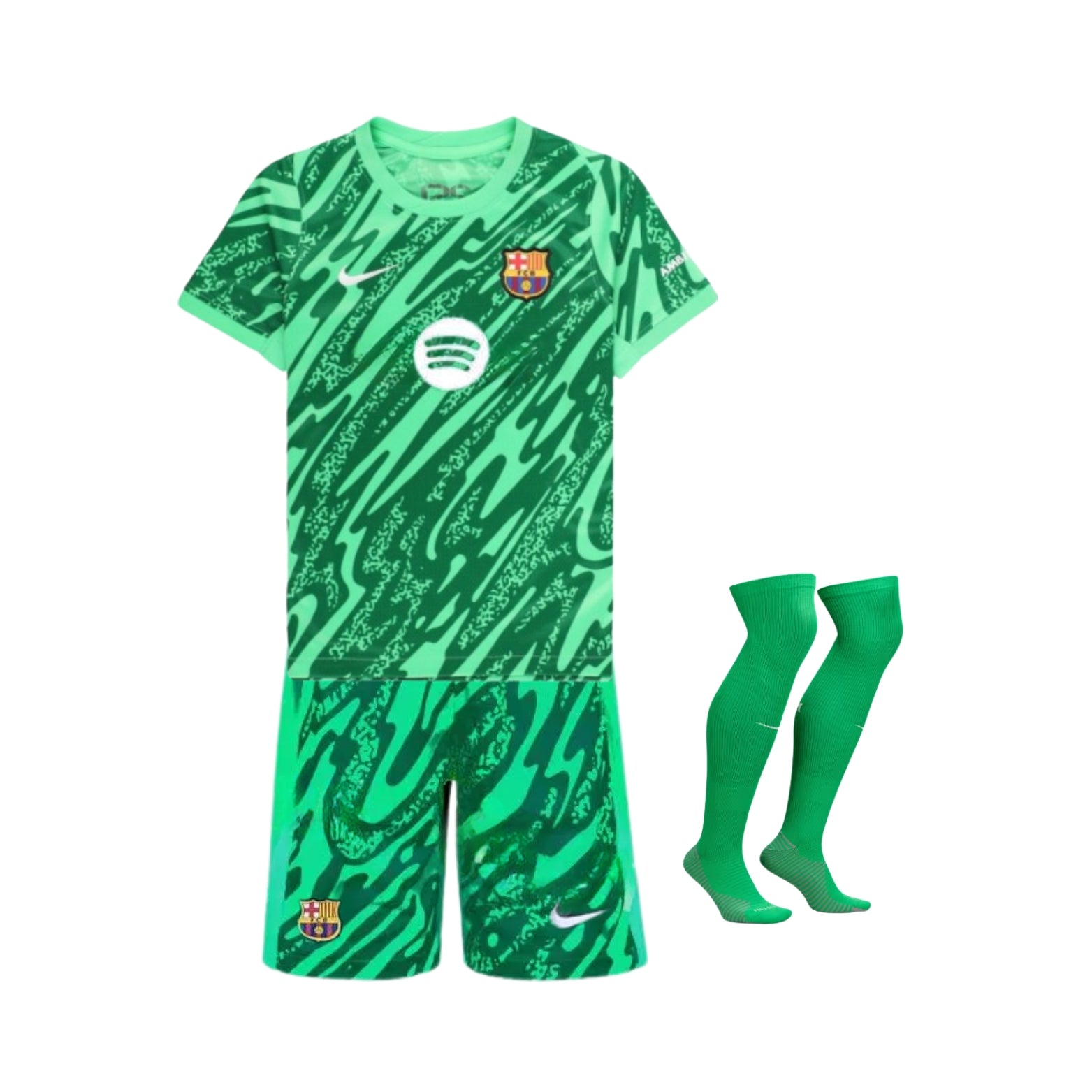 Kids Kit  - Barcelona Goalkeeper 24/25