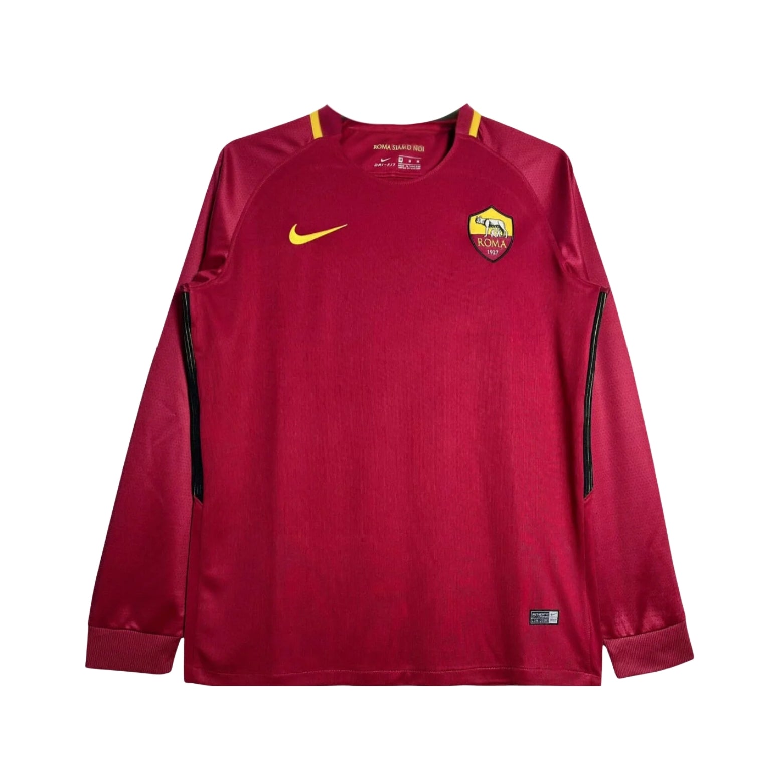AS Roma Home 17/18 - Long Sleeve