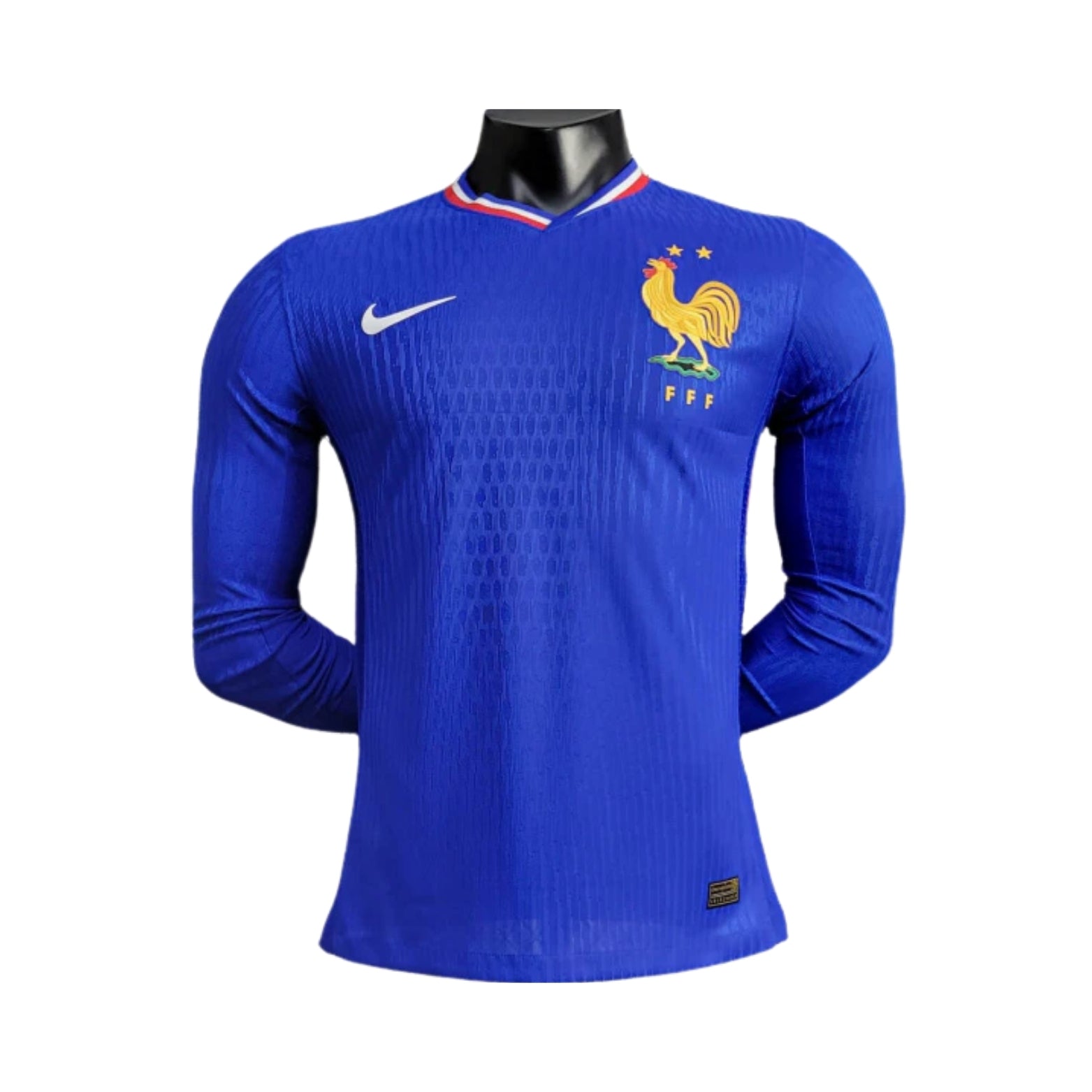 France Home 24/25 - Long Sleeve - Player Version - Euro 2024