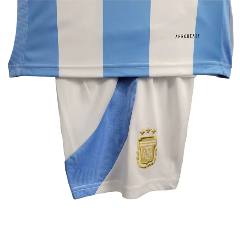 Kids Kit - Argentina Home 24/25 - Copa América 2024